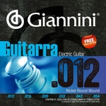 Jogo De Cordas Giannini Guitarra 0,012 Geegst12
