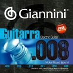 Jogo De Cordas Giannini Guitarra 0,08 Geegst8