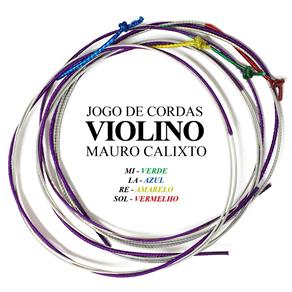 Jogo de Cordas Mauro Calixto para Violino Padrão 4/4
