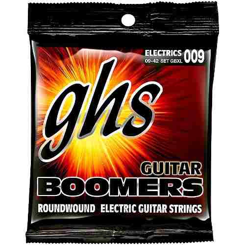 Jogo de Cordas P/ Guitarra 09 Ghs Boomers Gbxl (1ª Mi Extra)