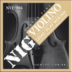 Jogo De Cordas Para Violino Nig Nve 804