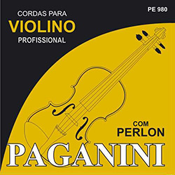 Jogo de Cordas para Violino Paganini PE980 com Perlon