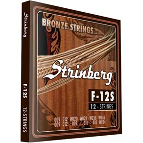 Jogo de Cordas Strinberg para Violão 12 Cordas F12s