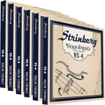 Jogo De Cordas Violino Strinberg Tensão Média VS4 - Kit Com 6 Unidades