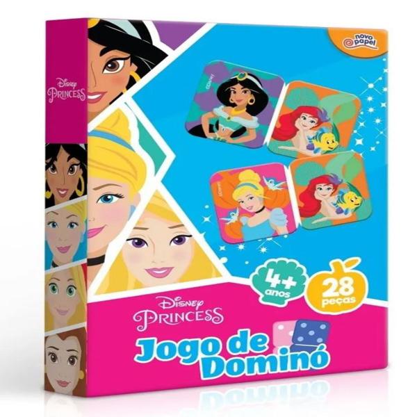 Jogo de Dominó Disney Princesas - Toyster 8009