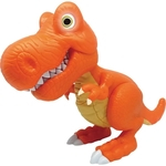 Junior Megasaur - Dino com Luz e Som - T-Rex Laranja - Fun