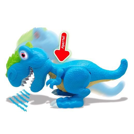 Junior Megasaur Dino Comilão Azul - Fun Divirta-se