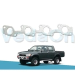 Junta Coletor De Escapamento Toyota Hilux 2.8 8v 3l Diesel
