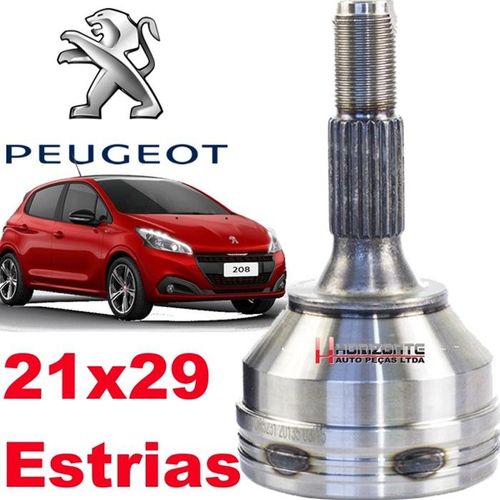 Junta Homocinetica Peugeot 207 1.4 8V Flex Passion e 208 1.5 Alllure