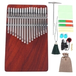 Kalimba Thumb Piano Small Portable Wooden 17 Key Finger Beginner Music Instrument K17A