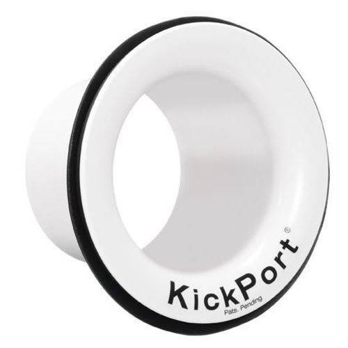 Kickport Potencializador de Bumbo e Molde (branco) Aumente o Grave e Punch do Bumbo