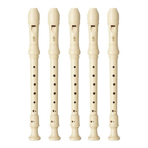 Kit 5 Flauta Soprano Germânica YRS23 - Yamaha
