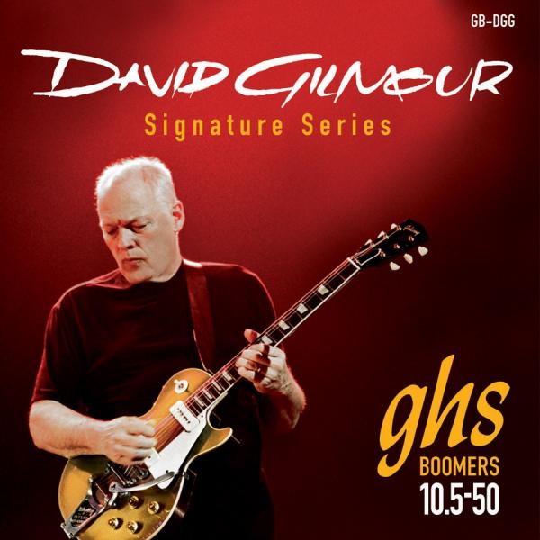 Kit 6 Cordas para Guitarra Ghs Gb-Dgg David Gilmour Red Set Signature