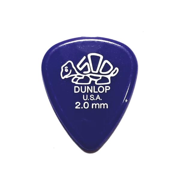 Kit 6 Palhetas Dunlop Delrin 500 2,0mm