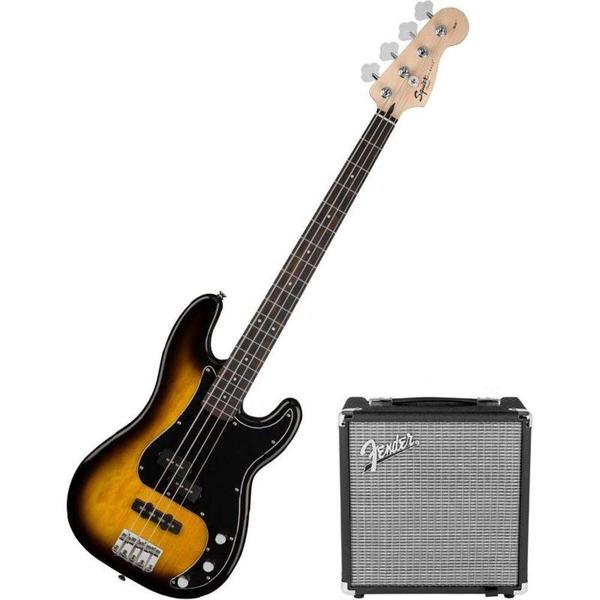 Kit Baixo Fender 030 1972 Squier Affinity Pj Bass Rumble 15