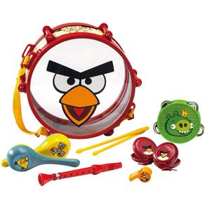 Kit Bandinha Animada Angry Birds - 2 a 4 a - Vermelho