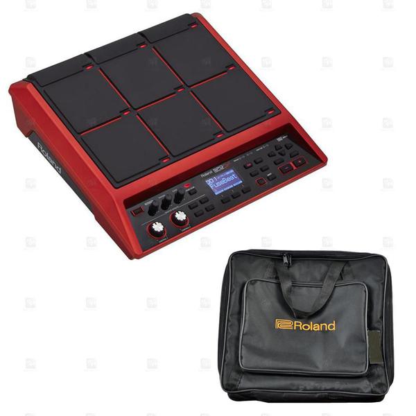 Kit Bateria Eletronica Edição Especial Roland SPD-SX SE + Bag Luxo Preta