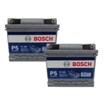 Kit 2 Bateria Estacionaria Bosch P5 580 36ah Nobreak Alarme
