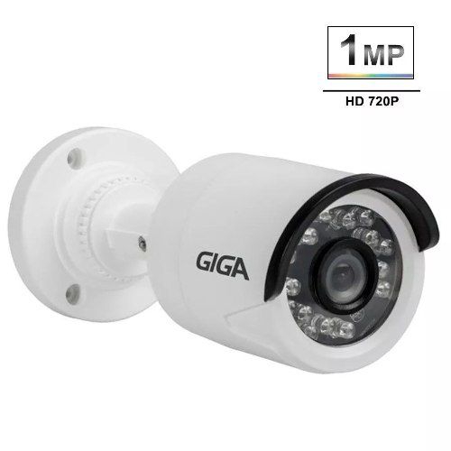Kit 2 Câmera Segurança Giga Gs0018 Hd 720p 20 Metros