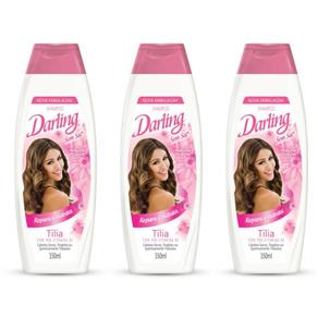 Kit com 3 Darling Shampoo 350ml