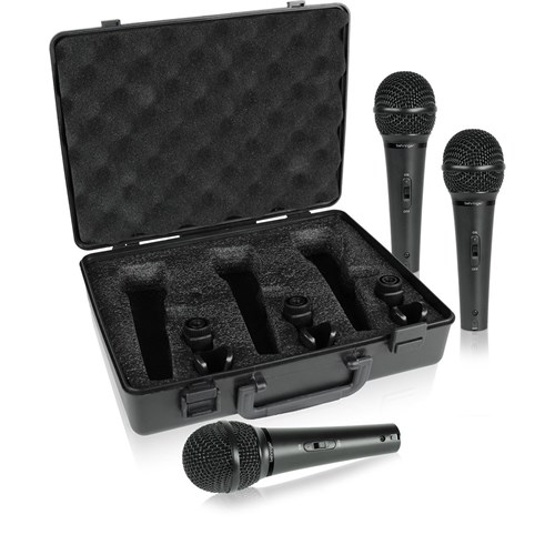 Kit com 3 Microfones Xm-1800S - Behringer