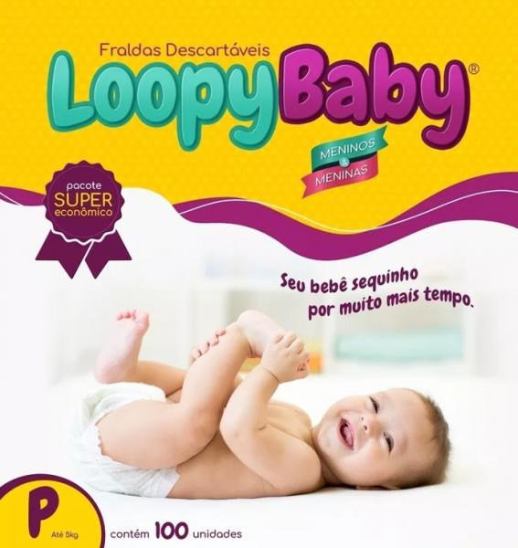 Kit com 3 Pacotes Fraldas Loopy Baby Atacado - Loopy Baby Premium