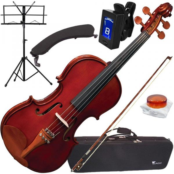 Kit Completo Violino Eagle Profissional 4/4 Ve441