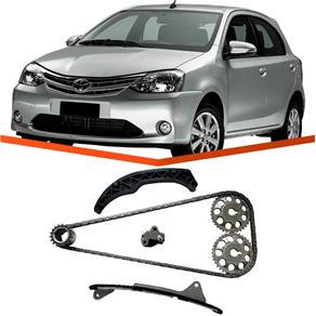 Kit Corrente Distribuição Toyota Etios 2013 a 2017 Kit Cedraz