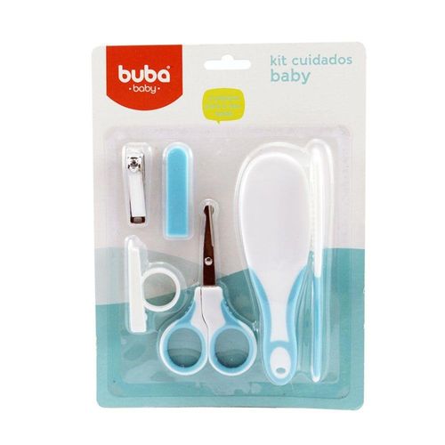 Kit Cuidados com o Bebe Azul Buba Baby 5239
