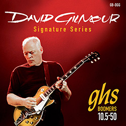 Kit de 6 Cordas 010.5 para Guitarra David Gilmour Red Set Signature GB-DGG GHS
