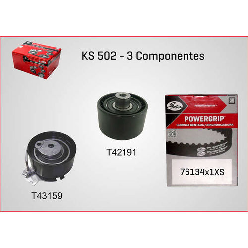 Kit de Correia Dentada - Gates - Ks502 - Unit. -