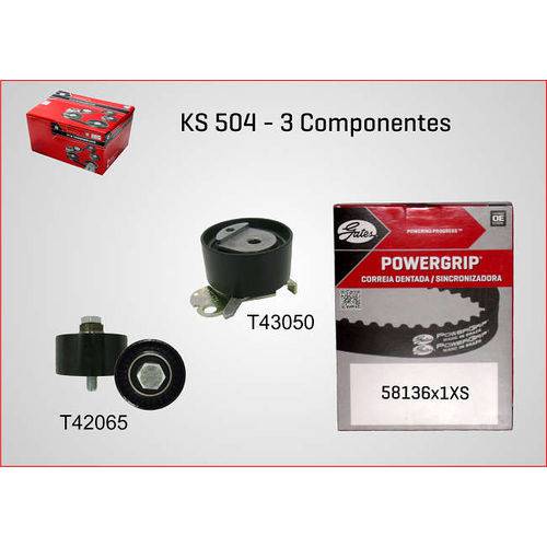 Kit de Correia Dentada - Gates - Ks504 - Unit. -
