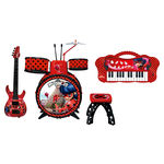 Kit de Instrumentos Musicais - Miraculous - Bandinha da Ladybug - Fun