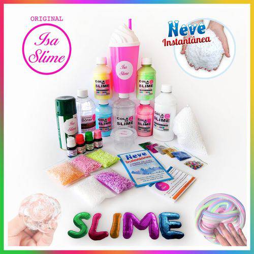 Kit de Materiais para Fazer Slime