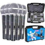 Kit de Microfone CSR HT48-5 - c/ 5 Microfones