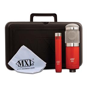 Kit de Microfone de Estúdio e Instrumento MXL 550/551