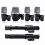 Kit de Microfones Arcano para Bateria Agseries 6