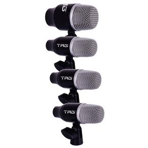 Kit de Microfones Bateria Tag Sound TG-DRUM7 7 Peças
