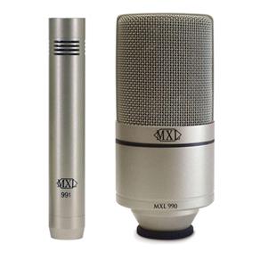 Kit de Microfones Condensadores Mxl 990/991