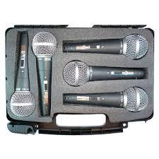 Kit de Microfones Ht-48 Vocal (5 Peças) com Chave - Csr
