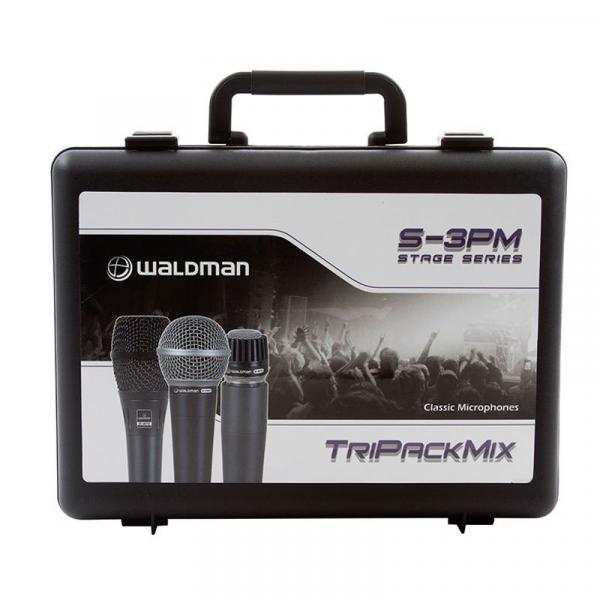 Kit de Microfones Pack Stage S-3pm Waldman