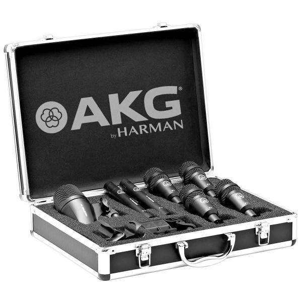 Kit de Microfones para Bateria DRUM SET SENSSION 1 a K G - Akg