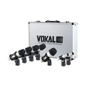 Kit de Microfones para Bateria VDM7 Vokal
