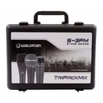 Kit De 3 Microfones Waldman Stage Tripackmix