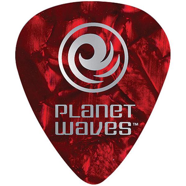 Kit de Palhetas para Guitarra 10 Peças Vermelho 1CRP2-10 - Planet Waves