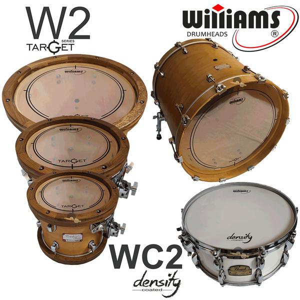Kit de Peles Williams - Target W2 Duplo Filme Clear (10/12/14/22) e Density WC2 14