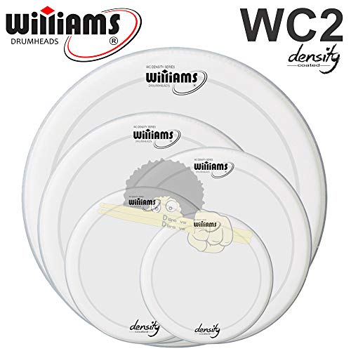 Kit de Peles Williams - WC2 Filme Duplo Coated (10"/12"/14"/16"/22")