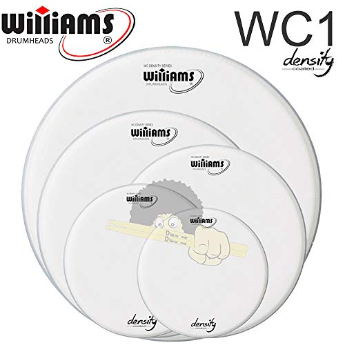 Kit de Peles Williams - WC1 Monofilme Coated (10"/12"/14"/16"/22")