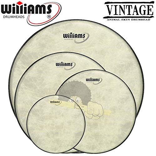 Kit de Peles Williams - WVT1 Vintage Filme Simples (10″/12″/14″/20″)