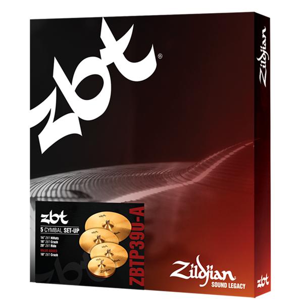 Kit de Pratos Zildjian Zbt Five Zbtp390-a